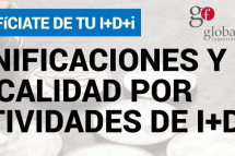 Fiscalidad y bonificaciones por actividades de I+D+i
